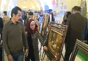نمایشگاه تابلوفرش ایران با استقبال عراقی ها در بغداد رو به رو شد