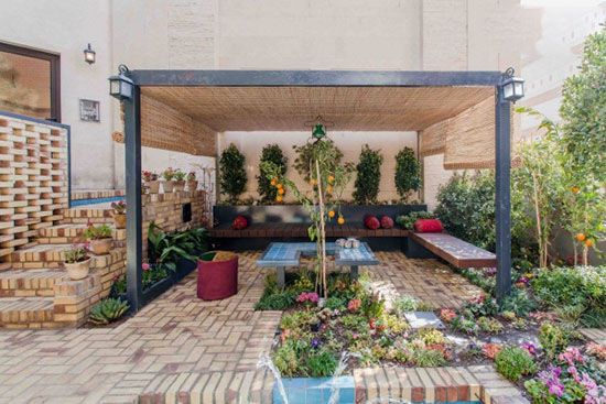 طراحی فضای سبز پاسیو و حیاط خلوت