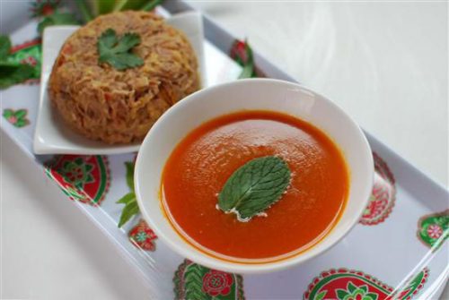 آبگوشت کرمانشاهی با گوجه سبز غذایی سنتی و بی نظیر