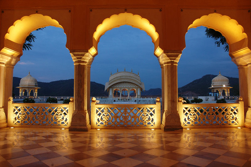 کاخ شناور زیبا و دیدنی جال محل در هند