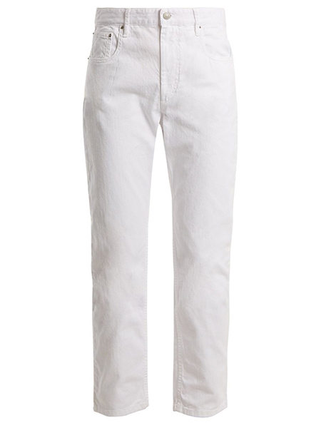 شلوار جین سفید بهترین انتخاب برای روزهای گرم تابستان