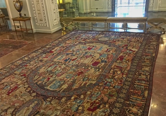 فرش مشاهیر بادوام ترین فرش‌ جهان